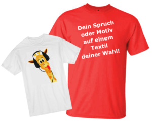 T-Shirt Motiv Druck