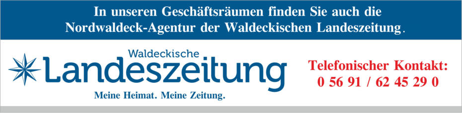 Waldeckische Landeszeitung - WLZ Anzeige